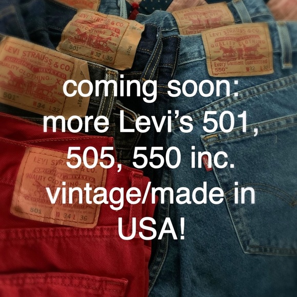 Denim jeans, jackets and shirts! Vintage and Modern. - Picture 1 of 1